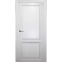 Дверь межкомнатная Bella Classic ДГ, Ecoshpon, Белая эмаль