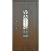 Входная металлическая дверь «Fashion Lacio 3K Vinorit» Металл с МДФ и ковкой / Винорит грецкий орех