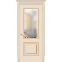 Дверь межкомнатная Классико 33G-27 Сатинато белое, Ivory