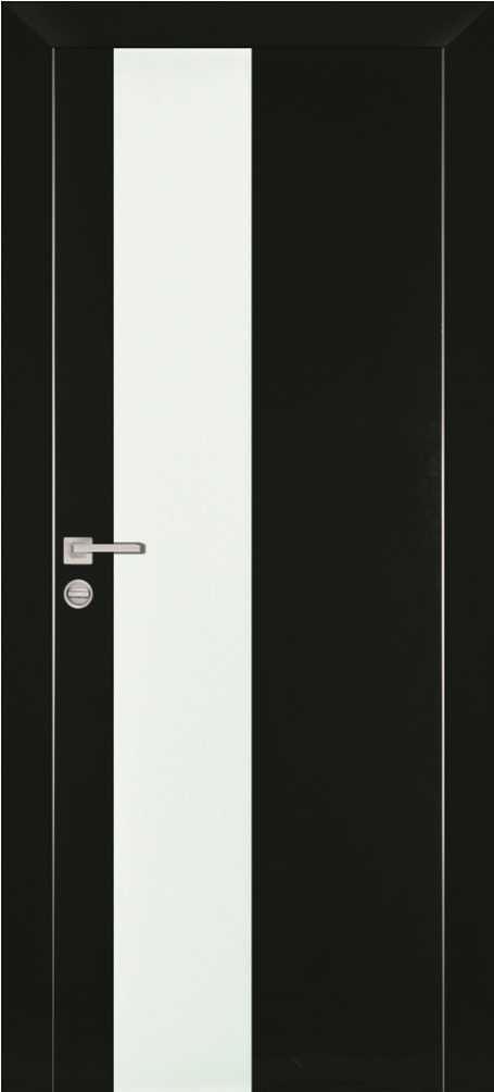 Profilo Porte, GX-6, ПО Белый лакобель, черный глянец Profilo Porte, GX-6, ПО Белый лакобель, черный глянец