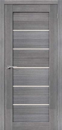 Дверь Экошпон Порта-22, ПО Magic Fog, Grey Veralinga Дверь Экошпон Порта-22, ПО Magic Fog, Grey Veralinga