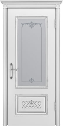 Dio Doors, Аккорд, слоновая кость, ДО белое пескоструйный рисунок Dio Doors, Аккорд, слоновая кость, ДО белое пескоструйный рисунок