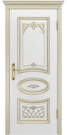 Dio Doors, Ария, слоновая кость, патина золото, глухая Dio Doors, Ария, слоновая кость, патина золото, глухая