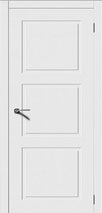 Ульяновские двери U 004 Соната-Н ПГ, эмаль белая