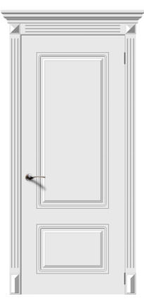 Дверь межкомнатная классическая, Ноктюрн ПГ, Эмаль белая