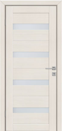 Дверь межкомнатная L104 ДО, лиственница белая