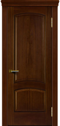Ульяновская шпонированная дверь, Анталия-Л ПГ, Красное дерево тон 10