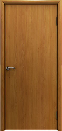 Дверь пластиковая влагостойкая 1000 мм, композитный ПВХ, цвет миланский орех