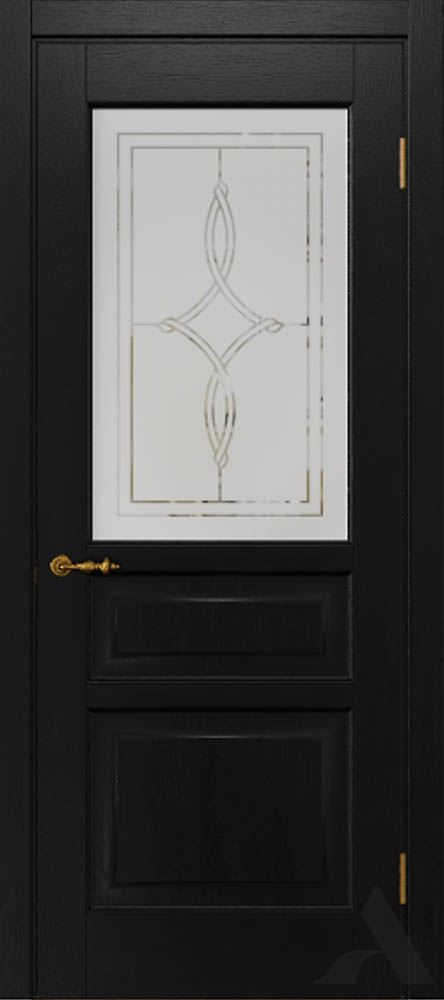 Дверь из массива дуба Альверо, Александра ДО, Венге