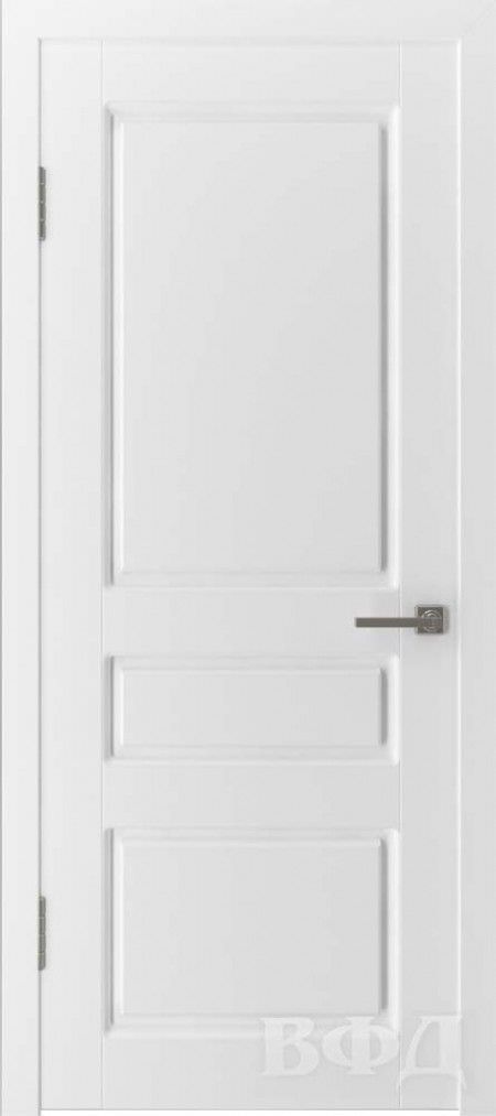 Межкомнатная дверь DVK Честер ДГ, эмаль белая