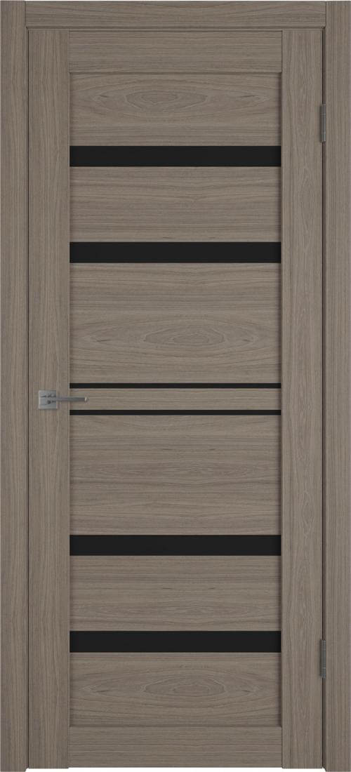 Межкомнатная дверь экошпон Atum Pro 26 Black Gloss, Brun Oak
