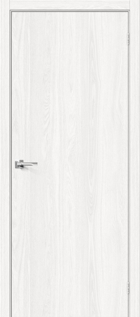 Дверь межкомнатная, эко шпон модель-0, White Dreamline