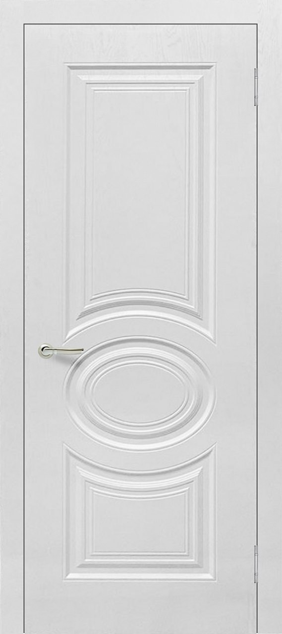 Дверь межкомнатная Роял 1 ПГ, Роялвуд, Белый