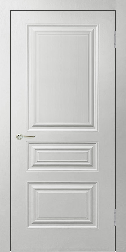 Дверь межкомнатная Роял 3 ПГ, Роялвуд, Белый