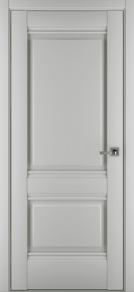 Межкомнатная дверь Венеция В4 ДГ, Экошпон, матовый серый
