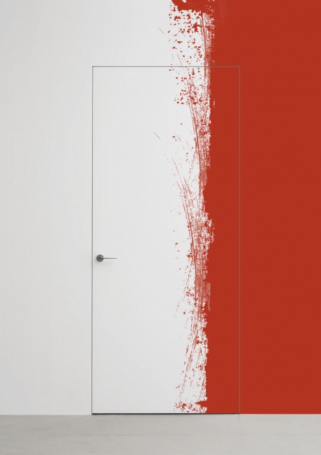 Межкомнатная скрытая дверь Filomuro Elen ДГ, под окраску
