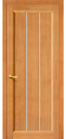 Белорусские двери DB, Вега 19 ПГ светлый орех, массив сосны