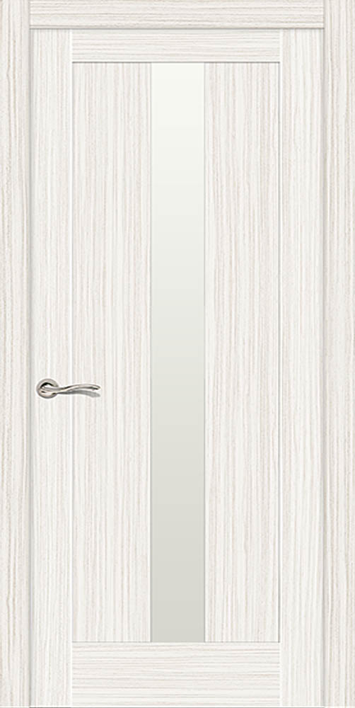 Ульяновские двери, Маэстрио, белый сатинат, беленый дуб IMA