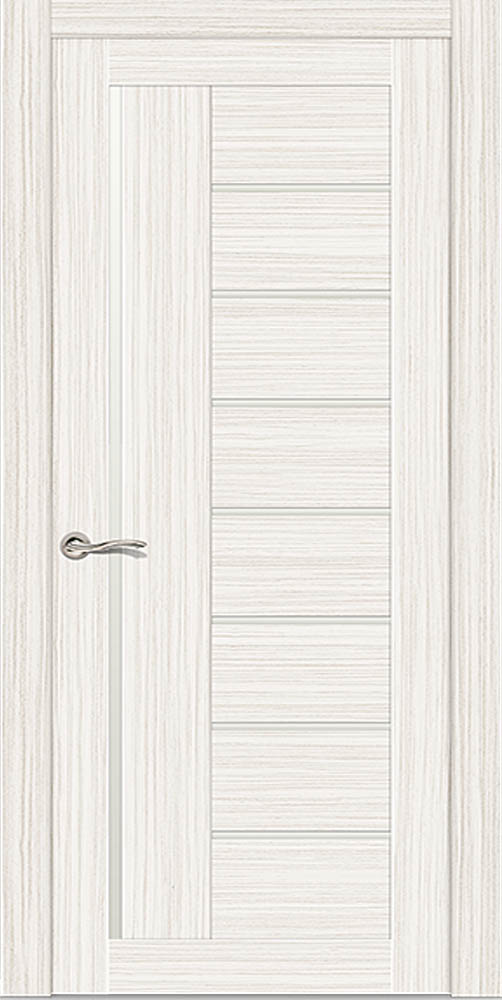 Ульяновские двери, Верджинио, белый сатинат, беленый дуб IMA